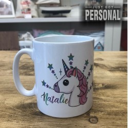 Personalised Unicorn Mug - Natalie Design